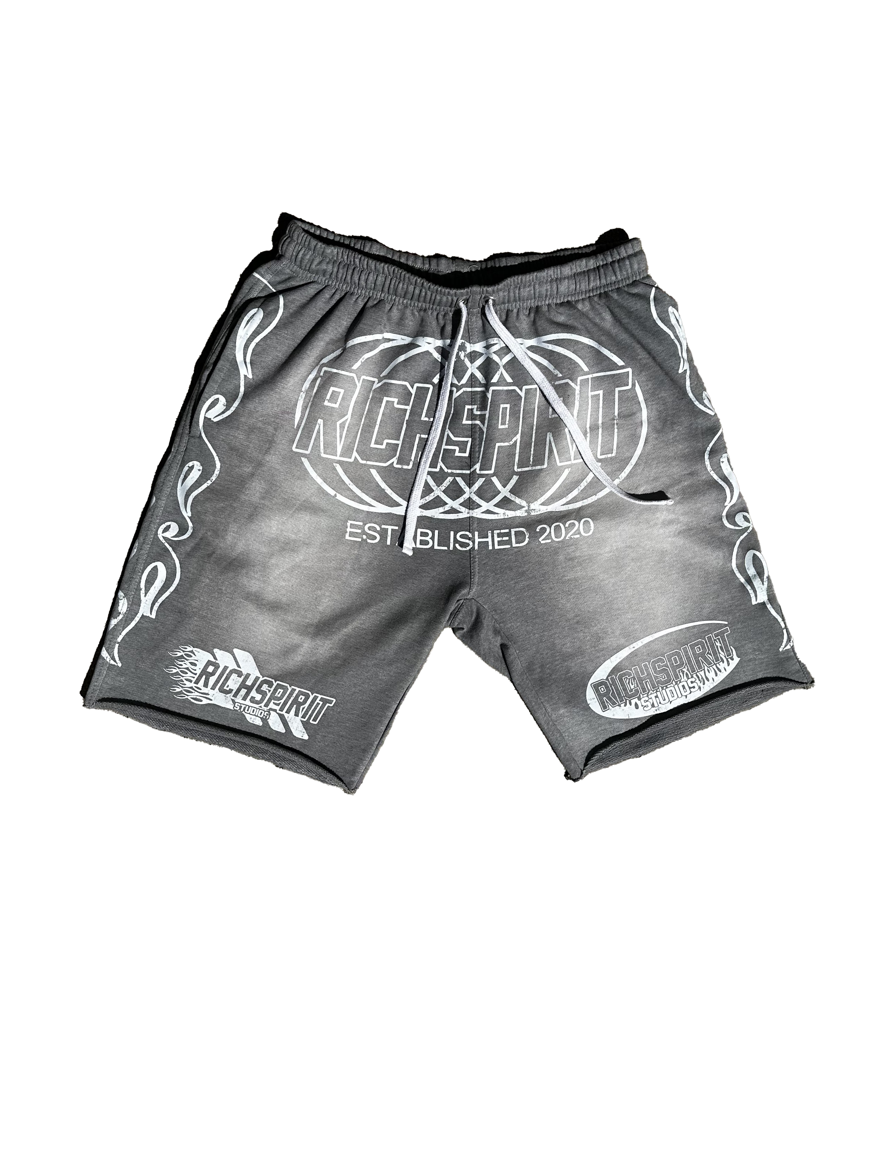 Smoke Gray Rich Shorts
